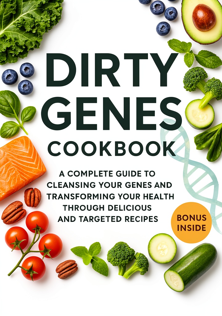 'Genetics and Holistic Medicine Kindle book cover on a tablet'