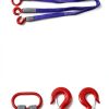 QWORK Purple Lifting Slings Heavy Duty Polyester Rigging-5
