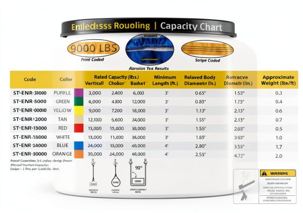 Liftex Supertechlon Round Sling Abrasion Resistant Web-1
