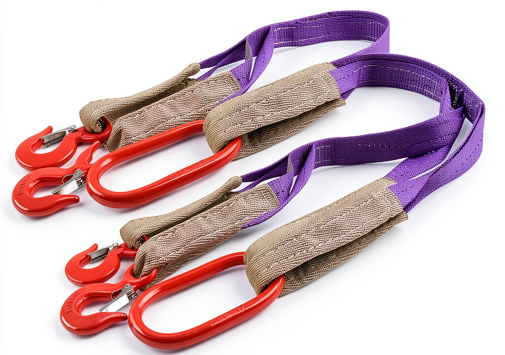 'Vigtayue lifting sling in use on a truck load'