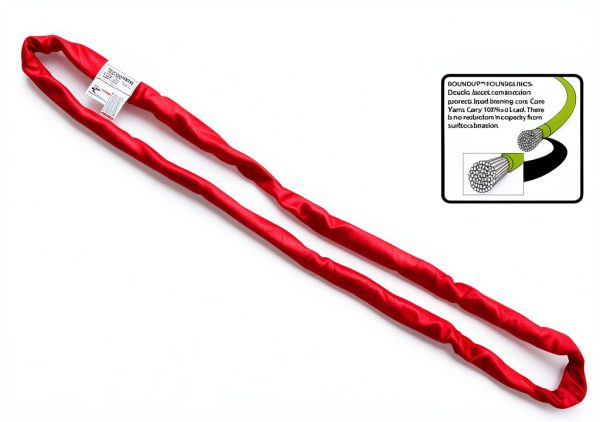 Liftex Round Slings Heavy Duty Lifting Straps Industrial Use-1