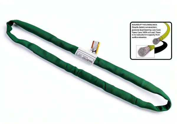 Liftex Polyester Round Sling 6 FEET ENR2 Green-1