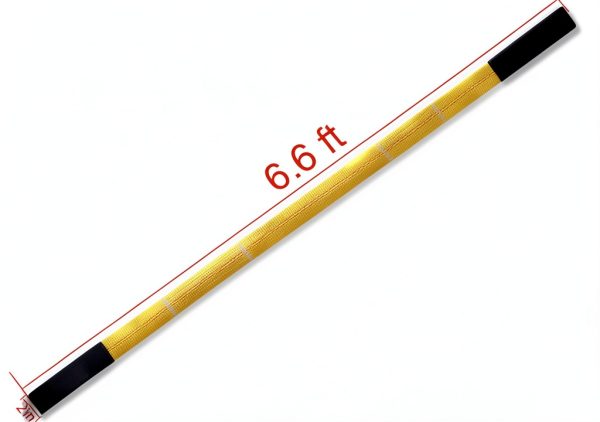 Polyester Lifting Sling JCHL 2in Yellow Web Hook-1