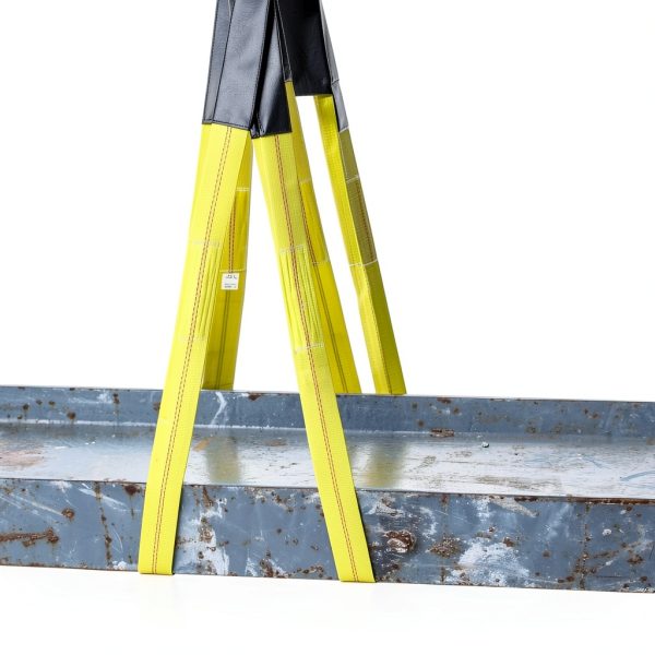 Polyester Lifting Sling JCHL 2in Yellow Web Hook-4