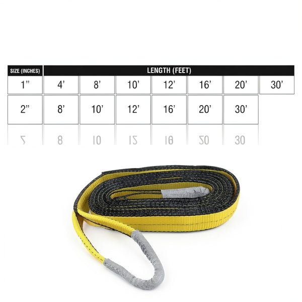 Web Sling KwikSafety Polyester 2x20 Heavy Duty-4