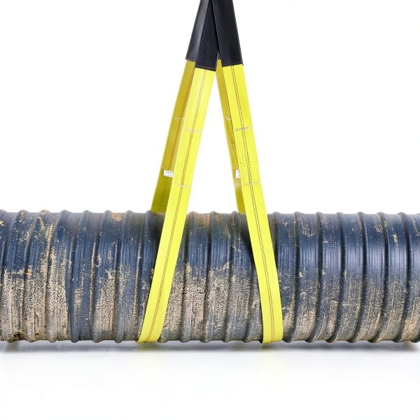 Polyester Lifting Sling JCHL 2in Yellow Web Hook-5
