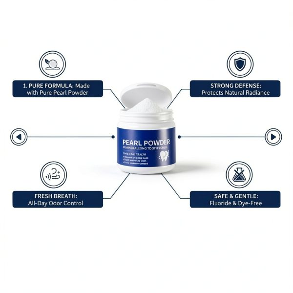 Hydroxyapatite Tooth Powder by Beilingmei Natural Whitening Vegan-5