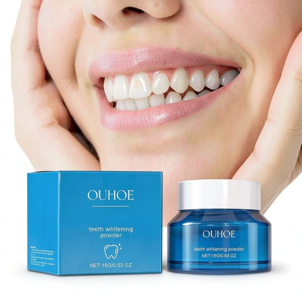 Magic Whitening Powder Natural Mint Teeth Whitening 2.32x2.17x1.54in-1
