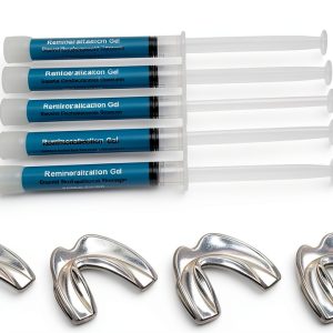 Teeth Remineralization Kit Primdent 4 Gel Syringes & 4 Custom Trays-0