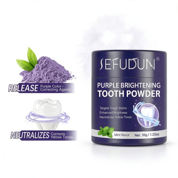 Teeth Whitening Powder ZVHCFYQR Natural Mint Dental 5g-2