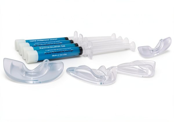 Teeth Remineralization Kit Primdent 4 Gel Syringes & 4 Custom Trays-4