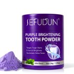 Teeth Whitening Powder ZVHCFYQR Natural Mint Dental 5g-0