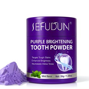 Teeth Whitening Powder ZVHCFYQR Natural Mint Dental 5g-0