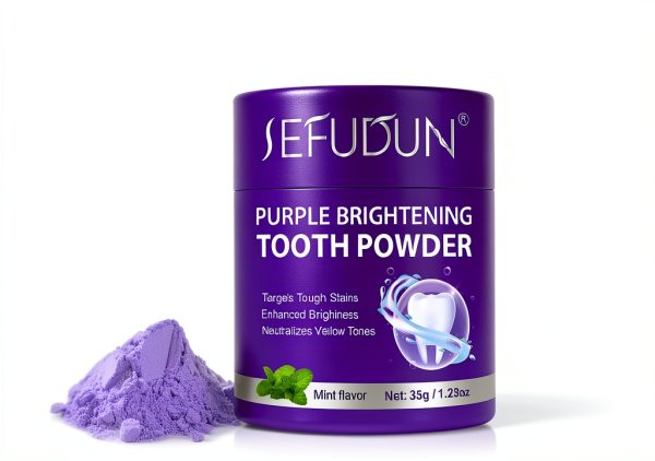 Teeth Whitening Powder ZVHCFYQR Natural Mint Dental 5g-0