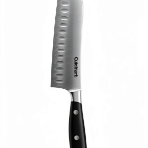 Cuisinart C77TR-7SAN Triple Rivet Collection 7" Santoku Knife, Black-0