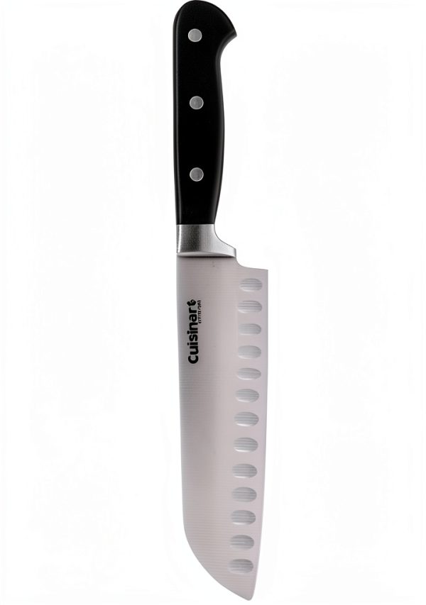 Cuisinart C77TR-7SAN Triple Rivet Collection 7" Santoku Knife, Black-1