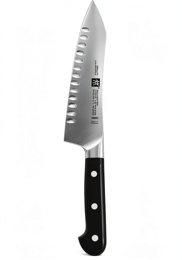 ZWILLING Pro 7-inch Hollow Edge Rocking Santoku Knife-0